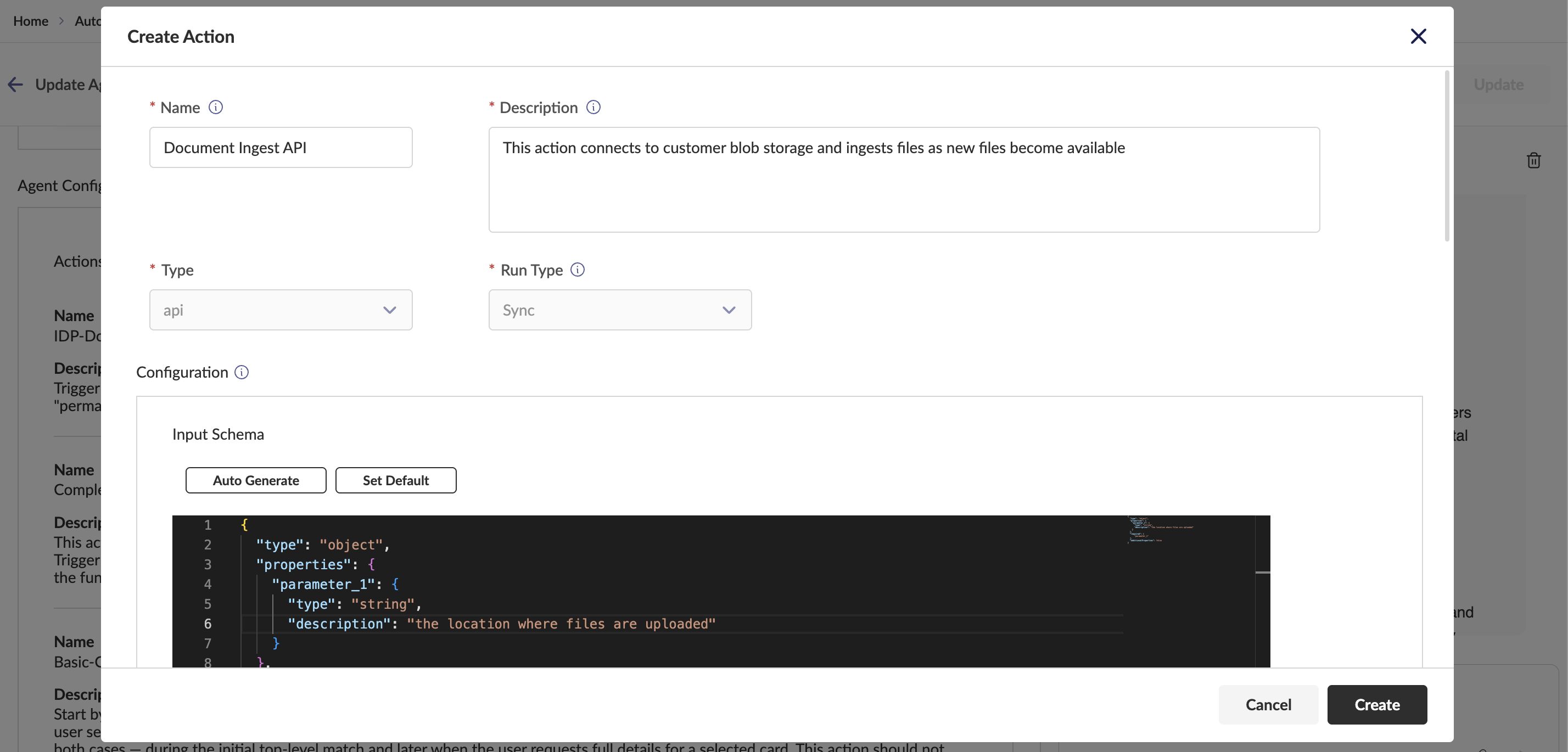 API Action